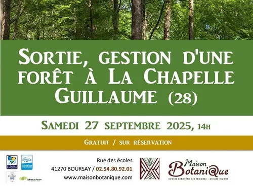 CHAPELLE-GUILLAUME - Sortie gestion d'une forêt