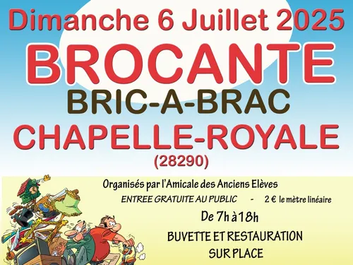 CHAPELLE-ROYALE - Brocante de l'Amicale des Anciens Élèves