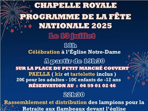 CHAPELLE-ROYALE - Fête Nationale