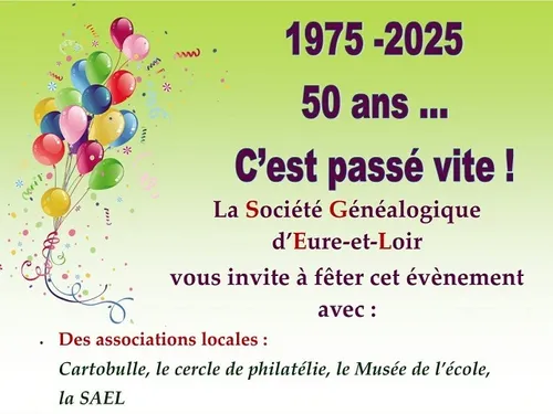 CHARTRES - La société généalogique d’Eure-et-Loir fête des 50 ans