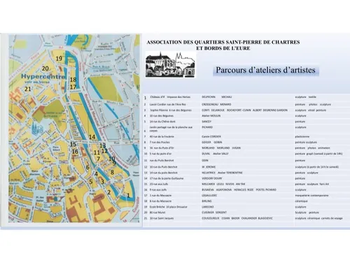 CHARTRES - Parcours artistique en Basse Ville