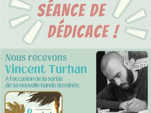CHARTRES - Dédicace de l'auteur-dessinateur Vincent Turhan