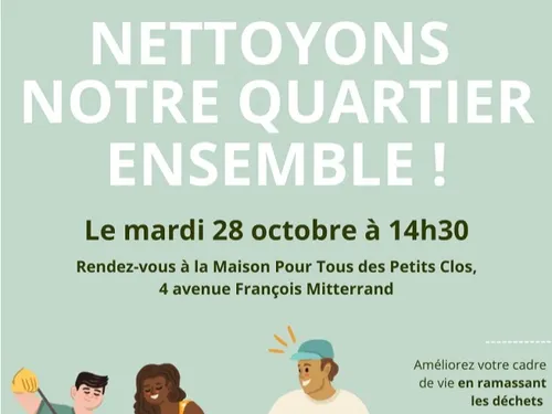CHARTRES - Nettoyons notre quartier ensemble