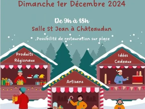 CHÂTEAUDUN - Marché de Noël du comité des fêtes de Saint-Jean