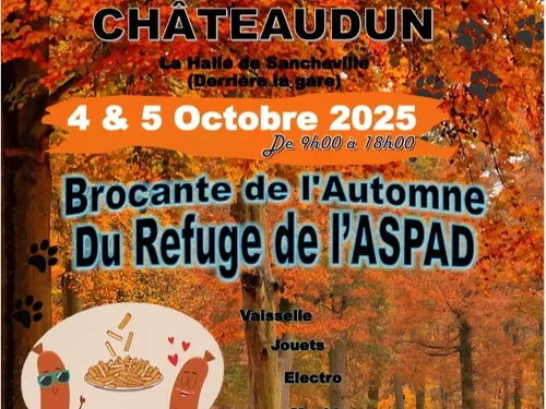 CHÂTEAUDUN - Brocante d'automne de l'ASPAD