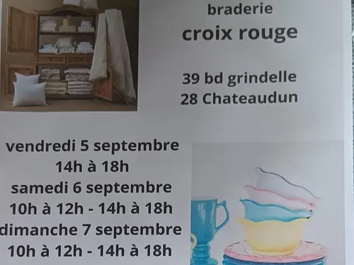 CHÂTEAUDUN - Braderie de la Croix Rouge