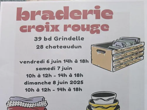 CHÂTEAUDUN - Braderie de la Croix Rouge
