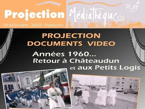 CHÂTEAUDUN - Films amateurs Châteaudun années 1960