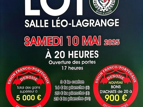 CHÂTEAUDUN - Super loto de l'Union Franco Portugaise Dunoise
