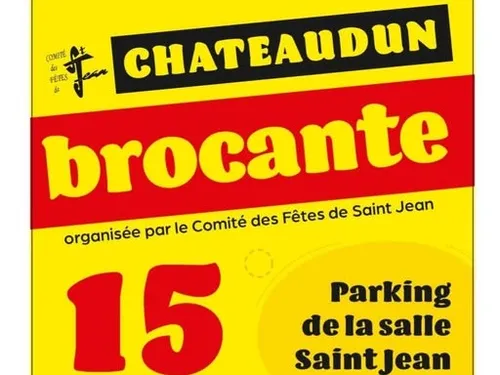 CHÂTEAUDUN - Brocante du comité des fêtes de Saint-Jean
