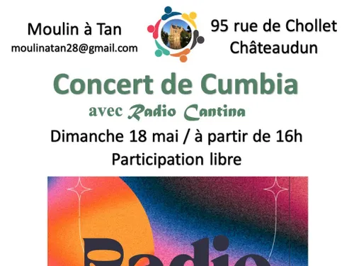 CHÂTEAUDUN - Concert de Cumbia au Moulin à Tan