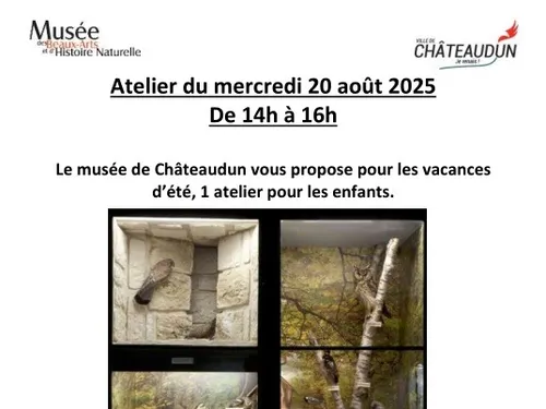 CHÂTEAUDUN - Atelier enfants : Création d'un animal imaginaire