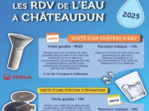 CHÂTEAUDUN - Visites autour de l’eau : Station d’épuration Saint...