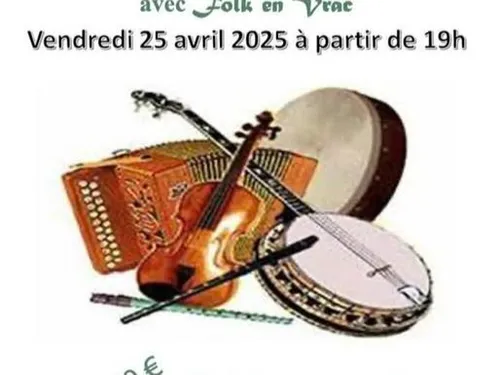 CHÂTEAUDUN – Session Irlandaise avec Folk en Vrac
