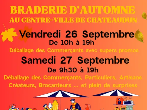 CHÂTEAUDUN - Braderie d'automne