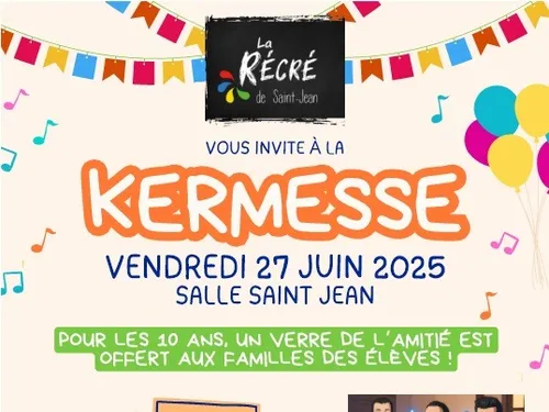 CHÂTEAUDUN - Kermesse de la Récré de Saint-Jean