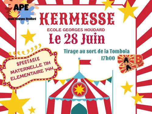 CHÂTEAUNEUF-EN-THYMERAIS - Kermesse de l'école Georges Houdard