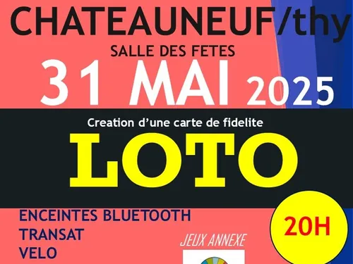 CHÂTEAUNEUF-EN-THYMERAIS - Loto de Western Dancing Compagny