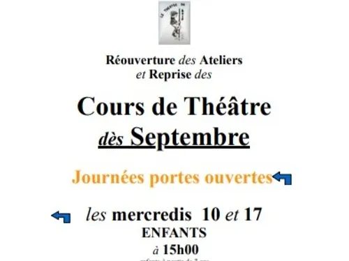 CHÂTILLON-EN-DUNOIS - Portes ouvertes des Ateliers théâtre