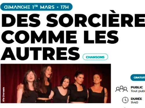 CHÉCY (45) - Spectacle : Des sorcières pas comme les autres
