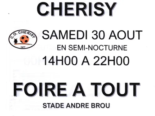 CHÉRISY - Foire à tout en semi-nocturne