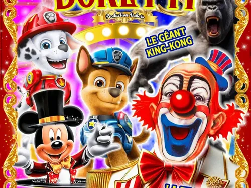 THIRON-GARDAIS - Représentation du cirque Rico Boretti