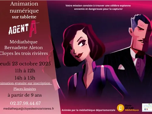 CLOYES-SUR-LE-LOIR - Animation numérique : Agent A
