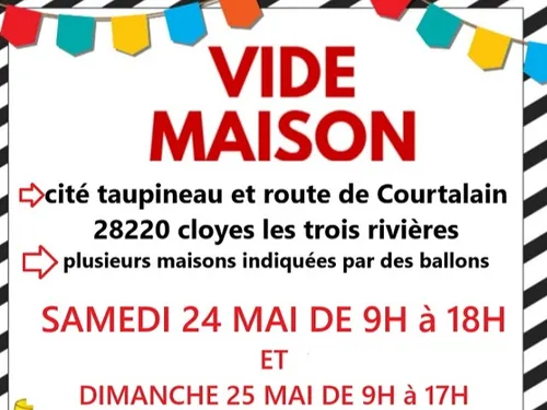 CLOYES-SUR-LE-LOIR - Vide maison