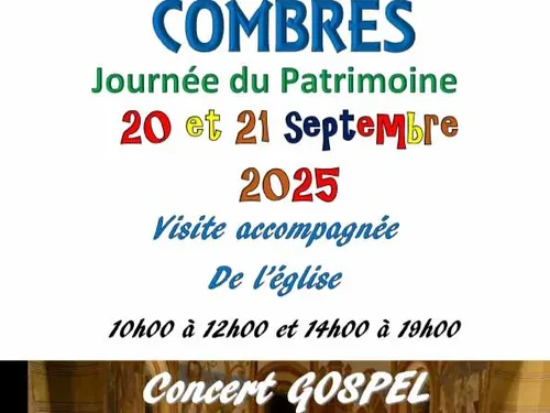 COMBRES - Visite accompagnée de l'église