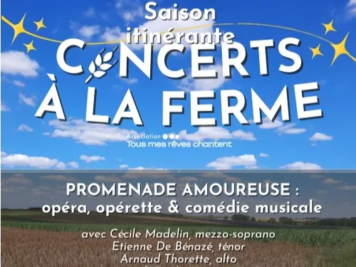 BAIGNEAUX - Concert à la ferme : promenade amoureuse