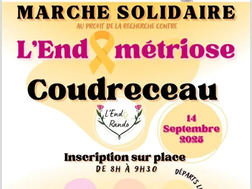 COUDRECEAU - Marche solidaire endométriose