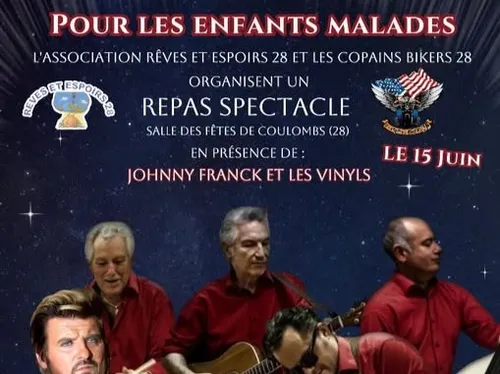 COULOMBS - Repas spectacle de Rêves et Espoirs et Les Copains Bikers