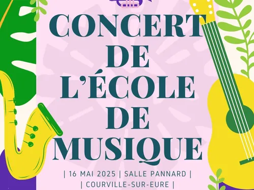 COURVILLE-SUR-EURE - Concert de l'école de musique