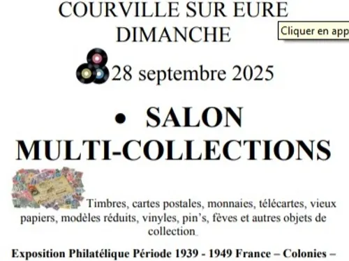 COURVILLE-SUR-EURE - Salon multi-collections