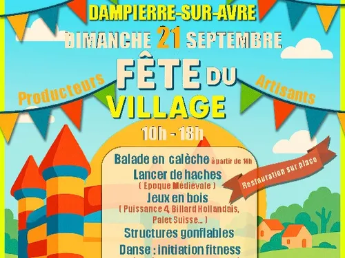 DAMPIERRE-SUR-AVRE - Fête du village