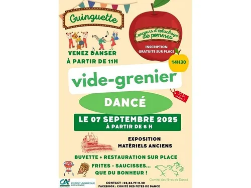 DANCÉ (61) - Vide-greniers du comité des fêtes