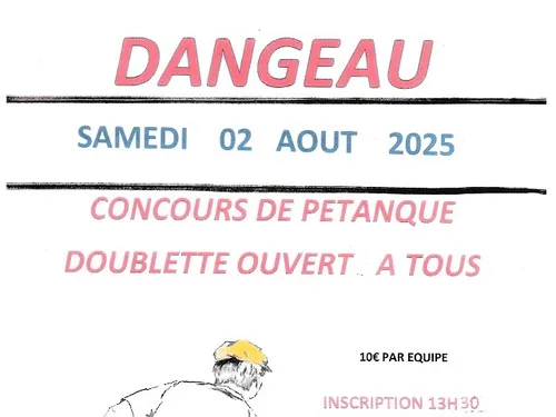 DANGEAU - Concours de pétanque