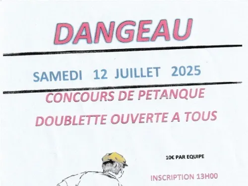 DANGEAU - Concours de pétanque