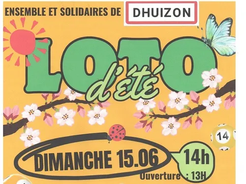 DHUIZON (41) - Loto d'été d'Ensemble et Solidaires