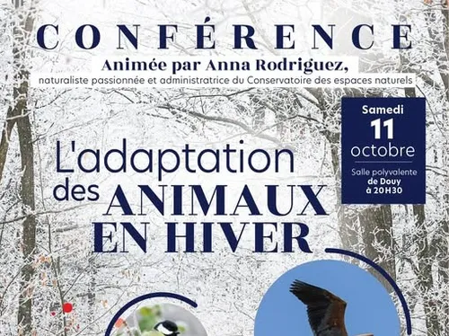 DOUY - Conférence : L'adaptation des animaux à l'hiver