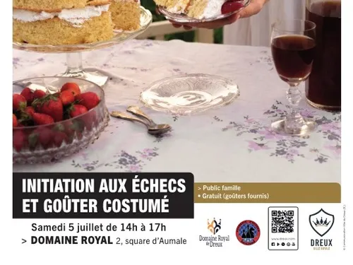 DREUX - Initiation aux échecs et goûter costumé
