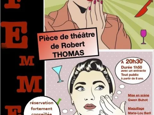 DROUÉ (41) - Théâtre : 8 femmes