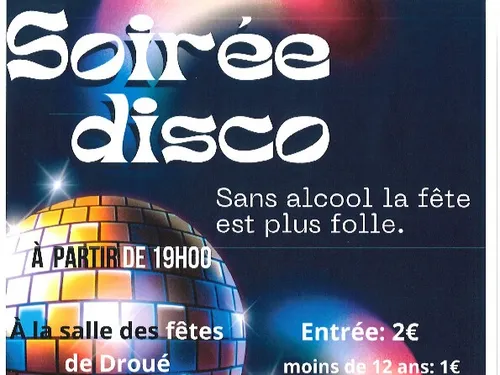 DROUÉ (41) - Soirée disco de l'APE