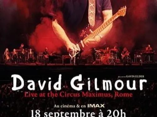 CHARTRES - Concert au cinéma : David Gilmour Live