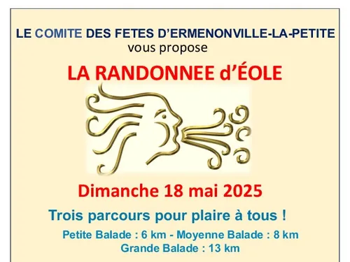 ERMENONVILLE-LA-PETITE - Randonnée d'Éole