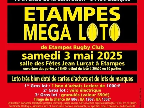 ÉTAMPES (91) – Loto du Rugby Club