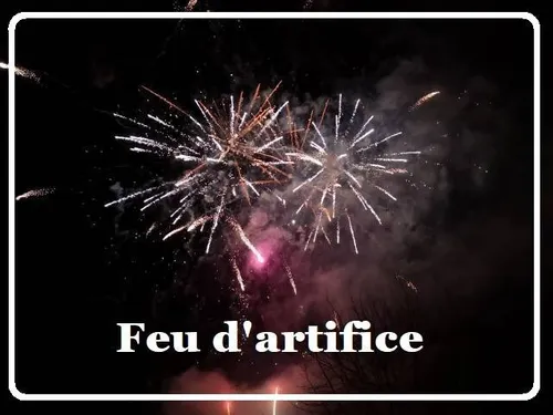 CHARTRES - Feu d'artifice de la Fête foraine