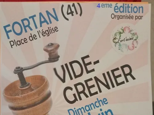 FORTAN (41) - Vide-greniers de Fort'anims