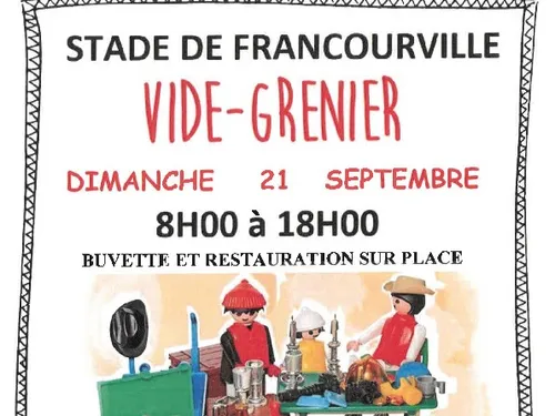 FRANCOURVILLE - Brocante de la commune
