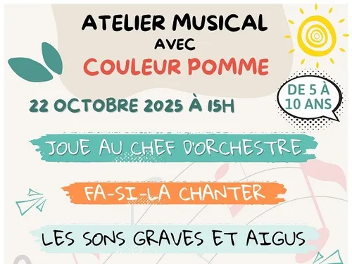 FRAZÉ - Atelier musical avec Couleur Pomme
